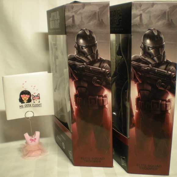 2021 Star Wars The Black Series – The Bad Batch Elite Squad Trooper (Set of 2) - Picture 2 of 5